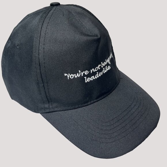 Moms Famous Quotes Hat Unisex Onesize Black Adjustable Strap Baseball Cap - Picture 1 of 6